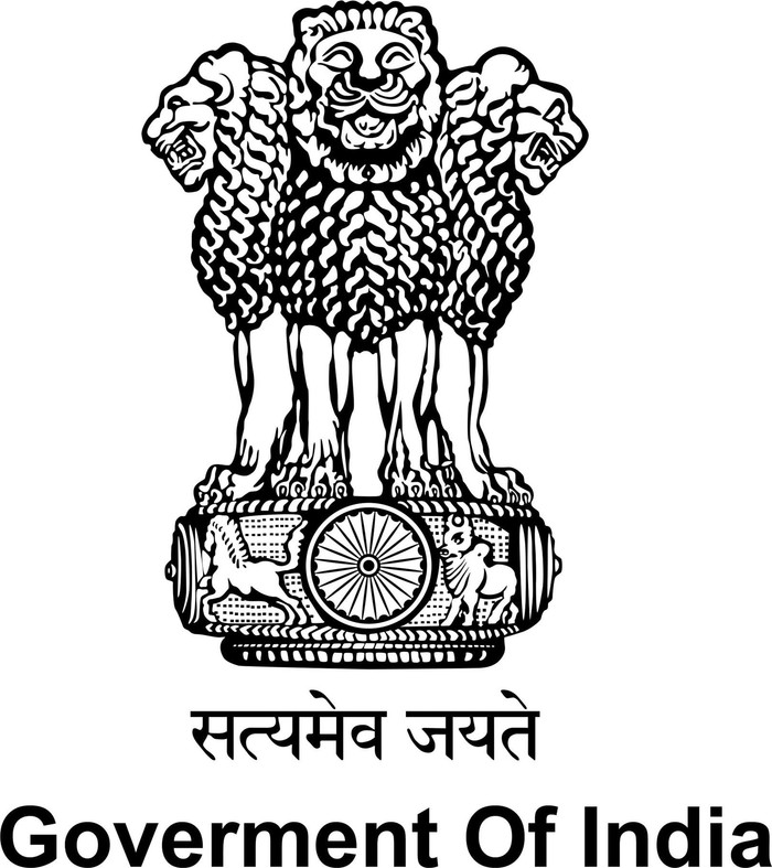 Government of India national emblem denoting registered charitable-trust status
